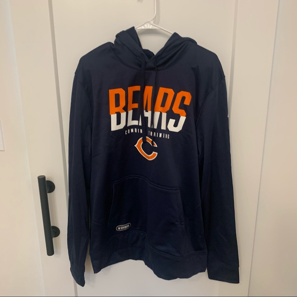 NWT Chicago Bears Navy Hoodie Sweatshirt